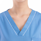 La professione d'infermiera su ordinazione sfrega il pareggiatore che l'ospedale mette l'estetista elastico riutilizzabile Scrubs Uniforms Nurse medico uniforme sfrega