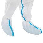 Tute eliminabili bianche di FDA con l'uniforme della clinica del cappuccio
