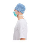 maschera di protezione chirurgica clinica 3 pieghe, maschere eliminabili dell'ospedale 17.5x9.5cm