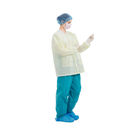Il CE FDA tricotta i cappotti eliminabili GB15979-2002 del laboratorio dei polsini